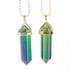 Rainbow Hematite Gemstone Pendant Necklace